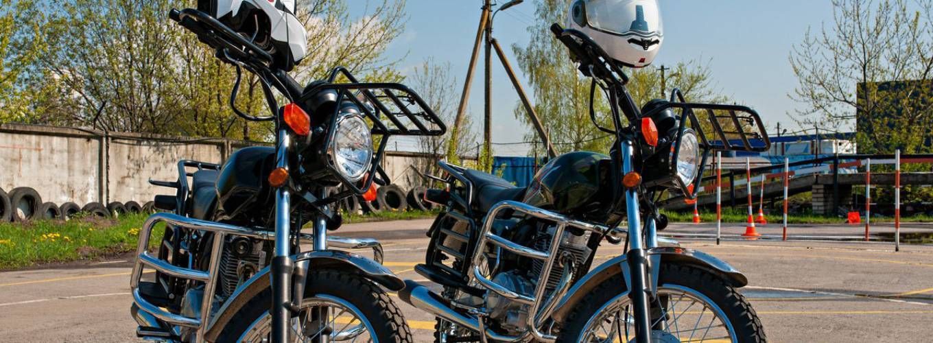 Обучение езде на мотоцикле — попробуйте себя в роли байкера