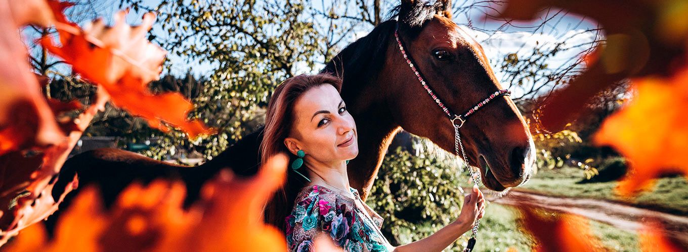 Прогулочная фотосессия и знакомство с конефермой