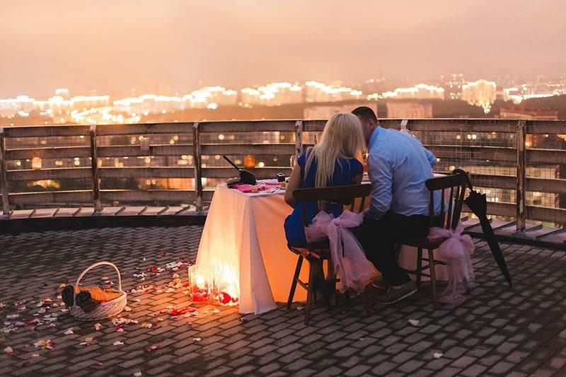 Романтический ужин на крыше от компании DariKrasivo​ — купить сертификат в Минске для себя или в подарок